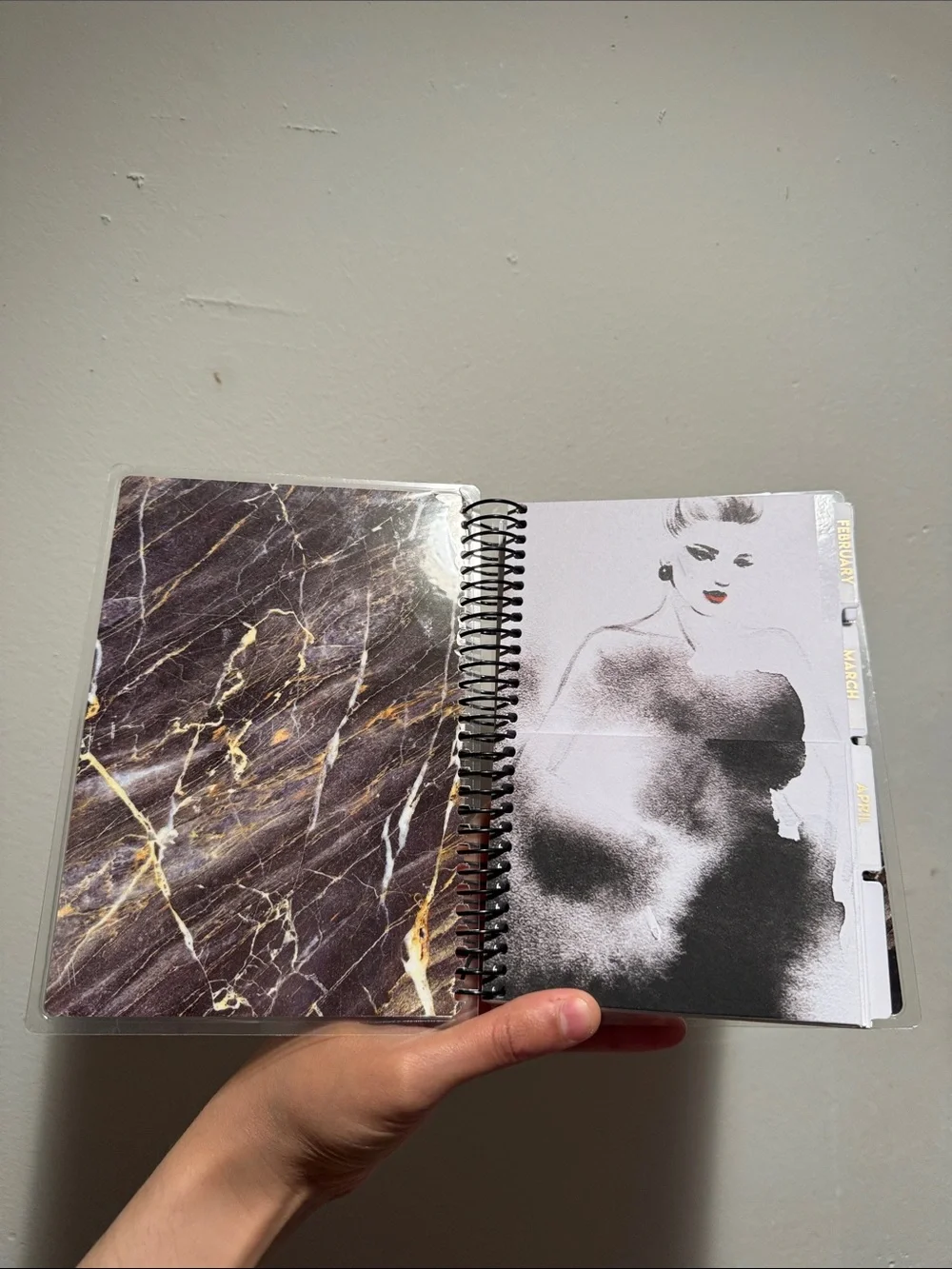 Geometric Spiral Notebook - 